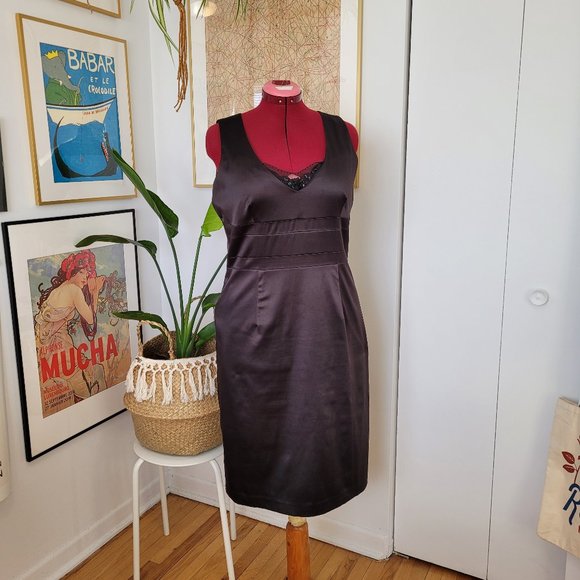 JACOB Women’s Little Black Dress Size 13-14 - Picture 1 of 8